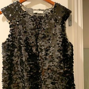 Zara Sequin Top